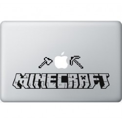 Minecraft Macbook Decal